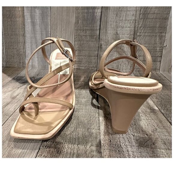 Dolce Vita Tan Wedge Sandals - Picture 2 of 15